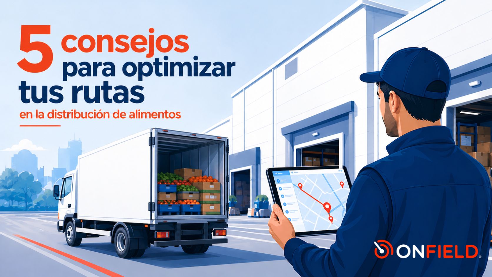 5 consejos para optimizar tus rutas en la distribución de alimentos