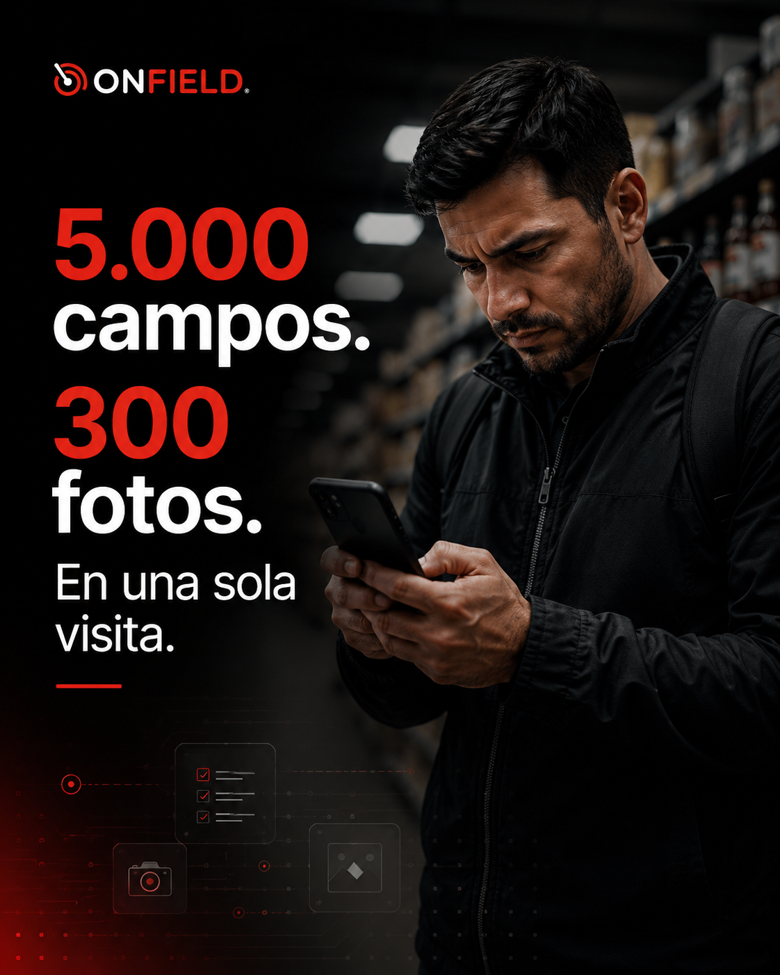 Cinco mil campos y trescientas fotos en una sola visita. Lo que aprendimos sobre formularios dinámicos.