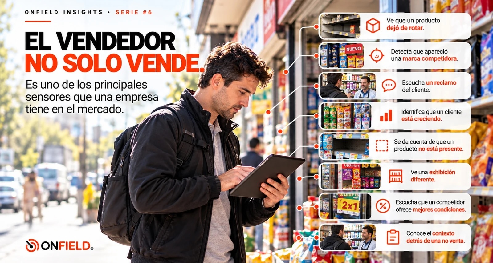 Un día acompañando a un vendedor: todo lo que una empresa puede aprender del terreno